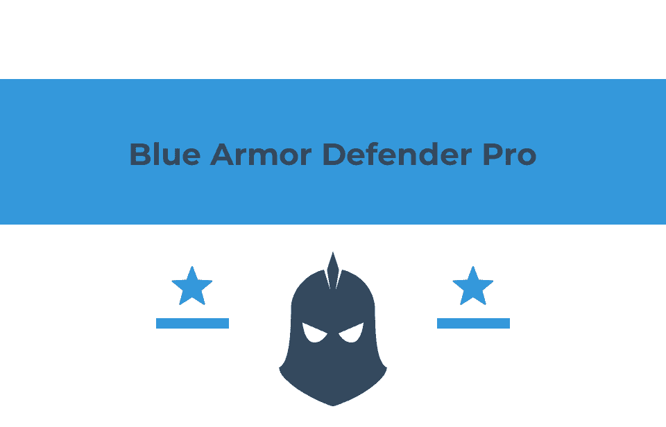 Blue armor defender Pro